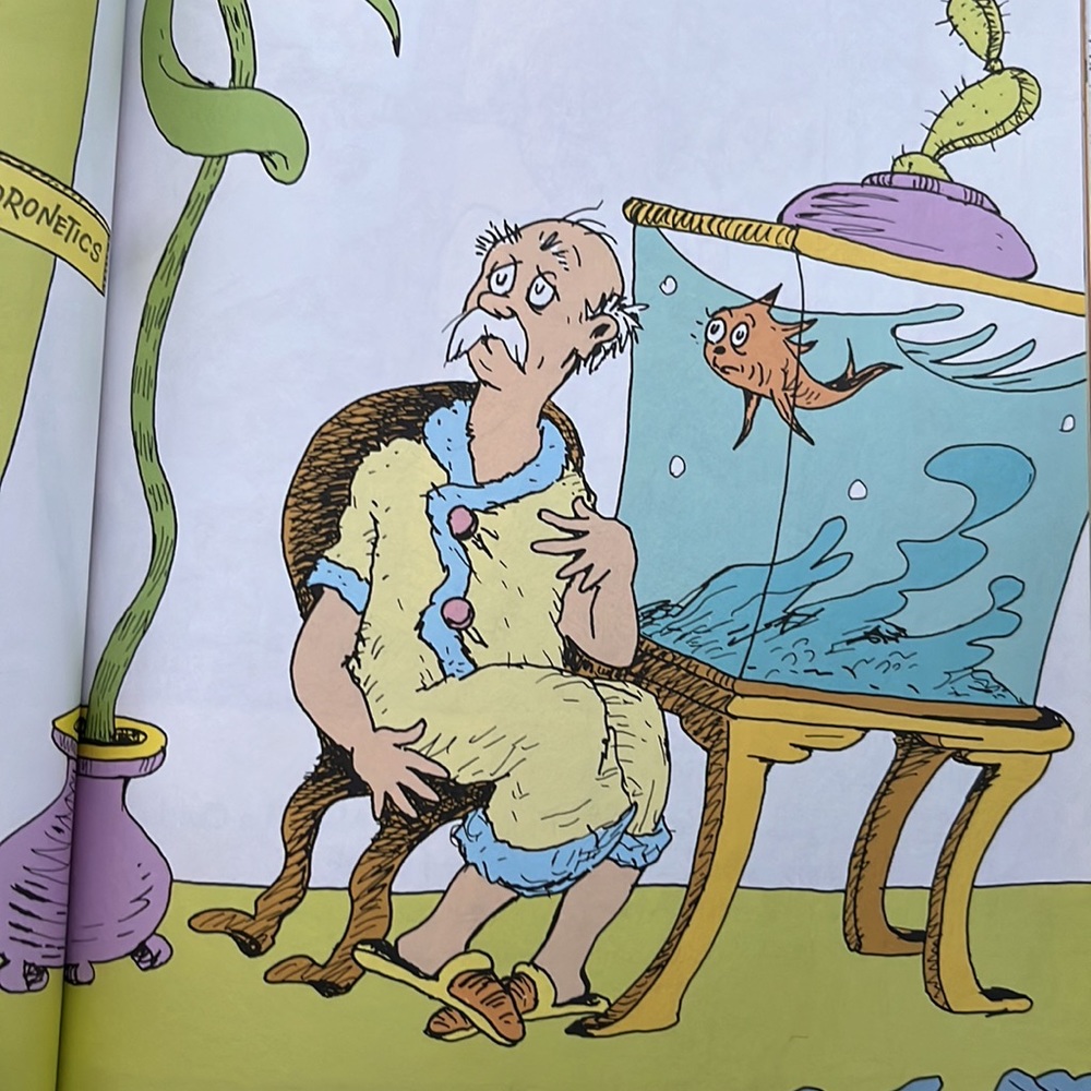 You’re Only Old Once! By Dr. Seuss A Book For Obsolete Children 1986 Hardcover - Picture 8 of 12